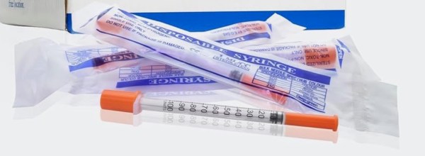Sterile Insulin Syringes — 1mL 10pack